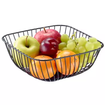 Corbeille à fruits à fils métalliques Quadro Westmark