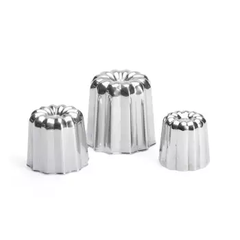 Moule à canelé bordelais inox De Buyer