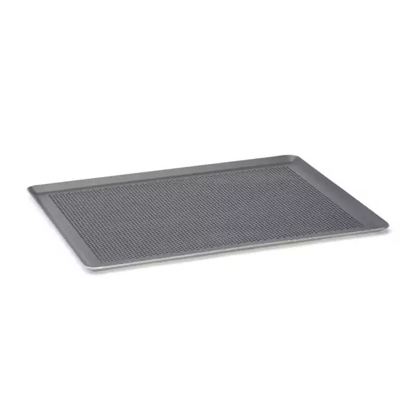 Plaque de cuisson micro-perforée anti-adhésive De Buyer 30 x 40 cm