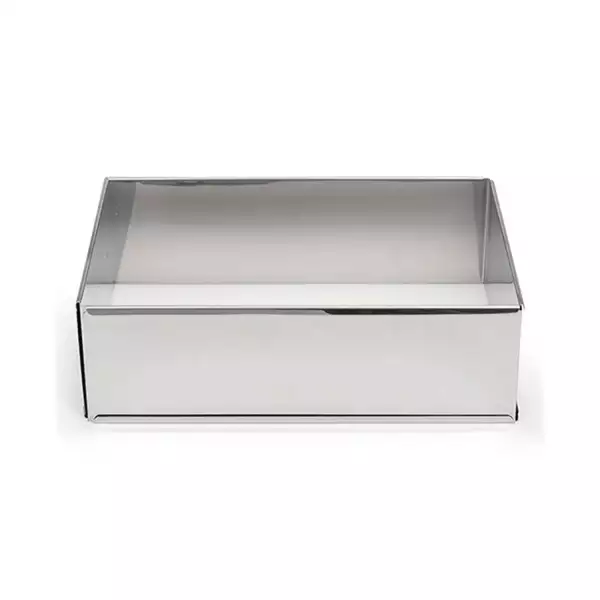 Cadre à patisserie extensible inox Patisse Hauteur 7,5 cm