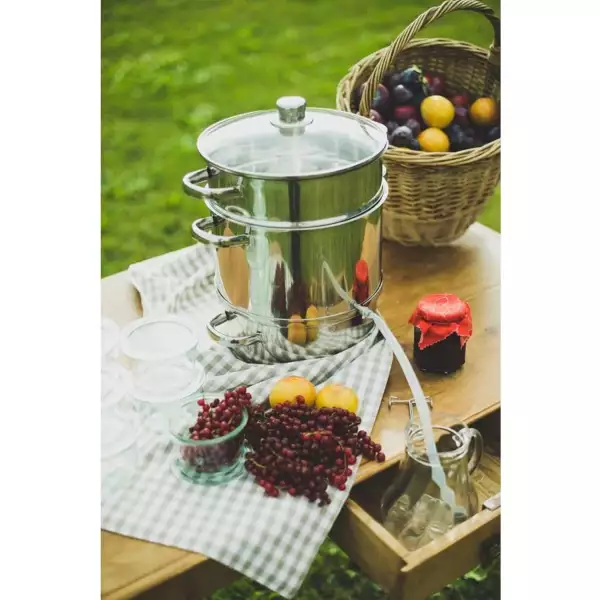 Extracteur de jus inox Baumalu 26 cm