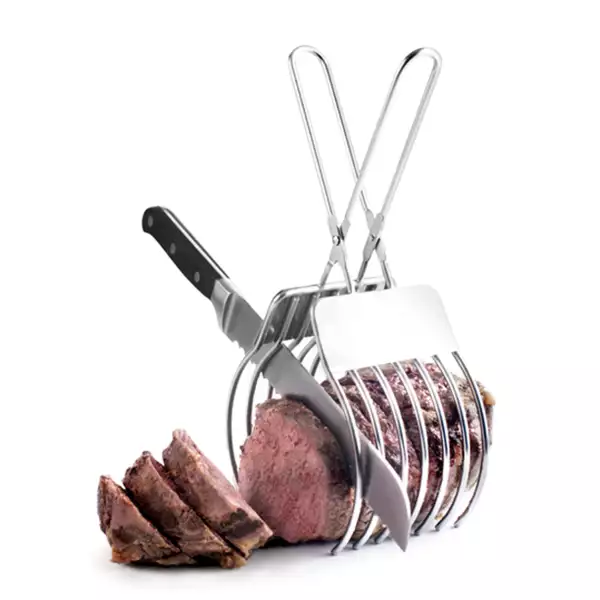 Pince coupe rôti inox Ibili