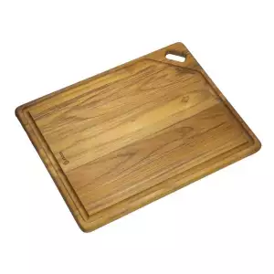 140x140 - Planche à découper en teck Stolf 46 x 36 cm