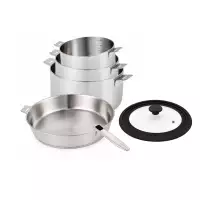 Batterie de cuisine 6 pièces Evolution Triply Beka