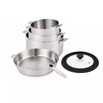 Batterie de cuisine 6 pièces Evolution Triply Beka