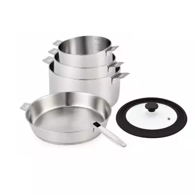 Batterie de cuisine 6 pièces Evolution Triply Beka