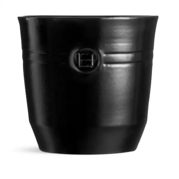 Grand Pot à ustensiles Emile Henry Céramique Noir Truffe