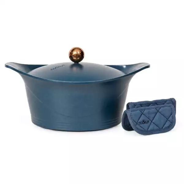 Coffret Mystère L'Incroyable Cocotte Bleu Myrtille Cookut 24 cm