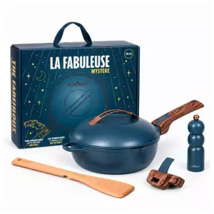 140x140 - Coffret Mystère La Fabuleuse Poêle Cookut Bleu Myrtille 24 cm
