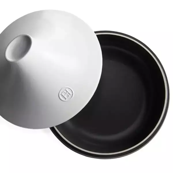 Tajine Delight 32 cm induction Blanc Perle Emile Henry