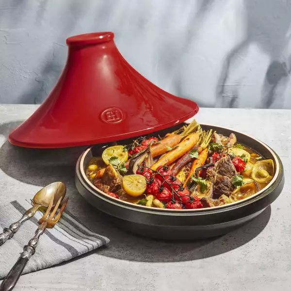 Tajine Delight 32 cm induction Rouge Grand Cru Emile Henry