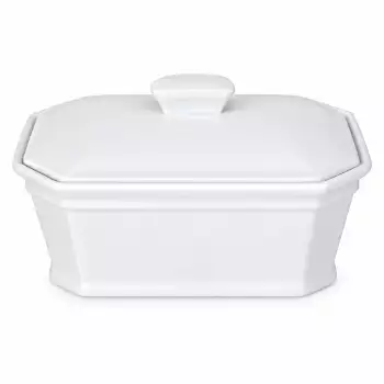 Terrine porcelaine rectangulaire