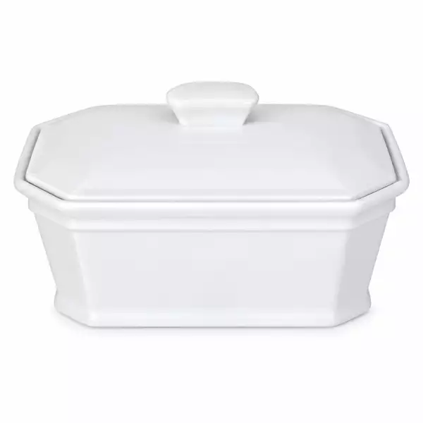 Terrine porcelaine rectangulaire
