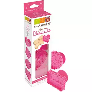 93x140 - Kit emporte-pièces Je fais mes biscuits ScrapCooking