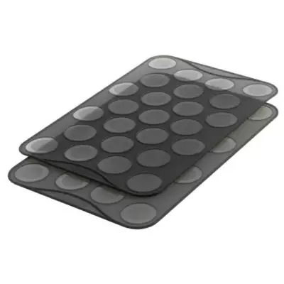 Plaque à mini macarons MASTRAD lot de 2