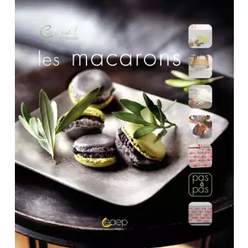 Livre de recettes Les macarons