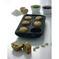 Plaque 6 muffins silicone MASTRAD