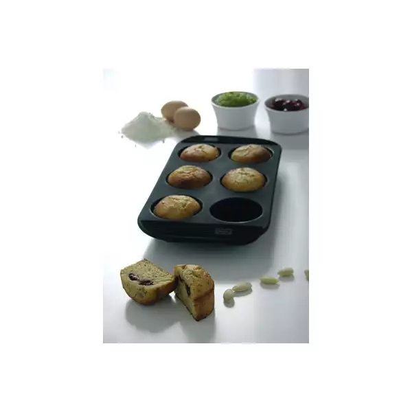 Plaque 6 muffins silicone MASTRAD