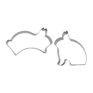 140x81 - Moule couple de lapin