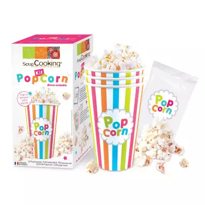 Kit popcorn Scrapcooking
