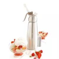 Siphon Mastrad pour chantilly et espumas chauds et froids